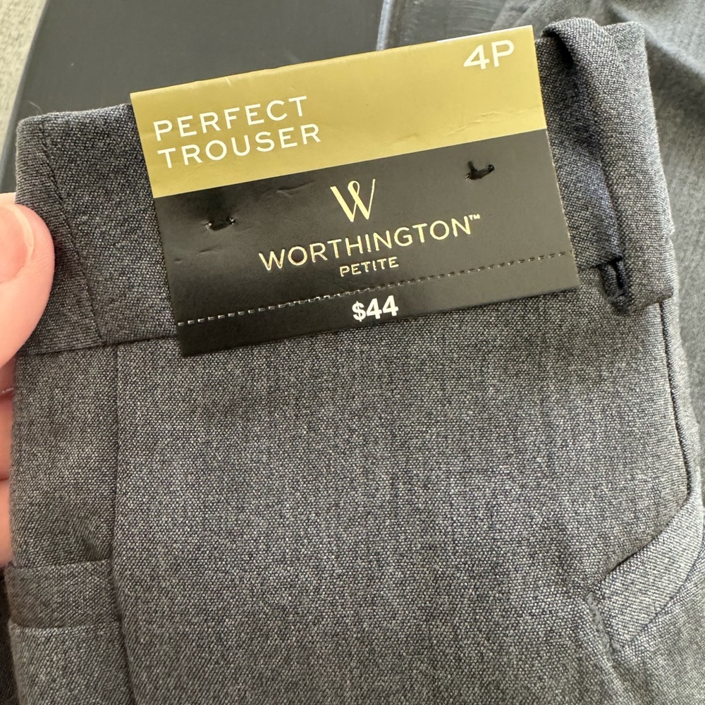 Worthington Gray Perfect Trousers